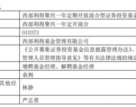 西部利得聚兴一年定开