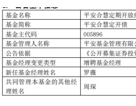 平安基金旗下6只基金